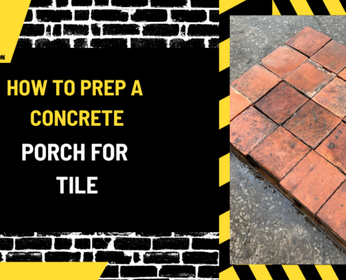 How to Prep a Concrete Porch for Tile: A Complete Guide