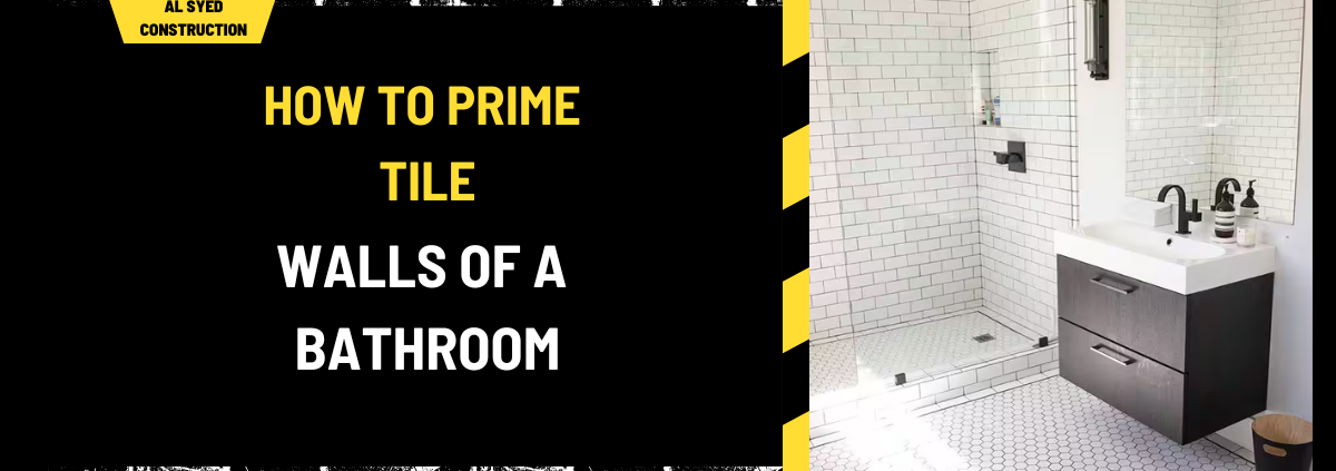 How to Prime Tile Walls of a Bathroom