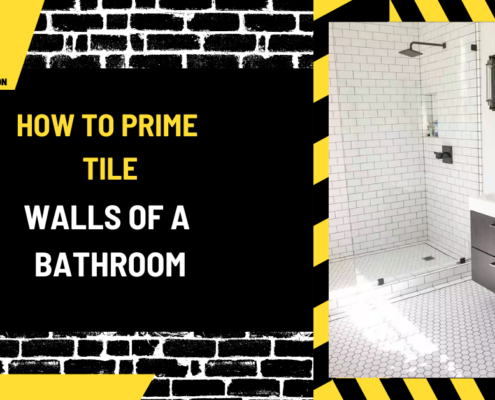 How to Prime Tile Walls of a Bathroom