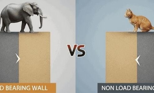 load bearing and non load bearing walls