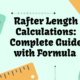 Rafter Length Calculations