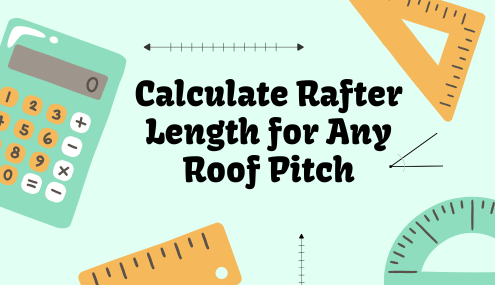 calculate rafter length​