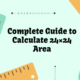 24 by 24 in Square Feet