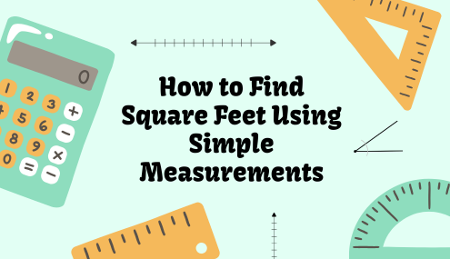 how to find square feet
