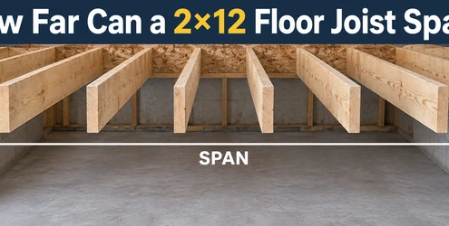 2x12 floor joist span guide