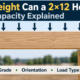 How much weight can a 2x12 hold load capacity explained