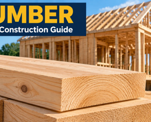 2×12 lumber showing common sizes, uses, and grades in construction