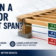 How Far Can a 2×6 Floor Joist Span
