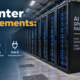 AI data center power requirements showing MW capacity, rack density, energy use, cooling, and grid infrastructure