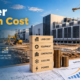 Data center construction cost per MW and square foot with power, cooling, equipment, and building cost factors