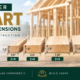 Standard lumber size chart showing nominal vs actual dimensions for 2x4, 2x6, 2x8, 2x10, and 2x12 lumber