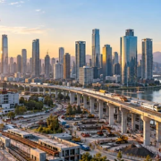 Active building and infrastructure projects showing growth across the construction industry