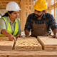 Estimator and carpenter compare timber, plywood, engineered wood and composite panels for a Division 6 specification